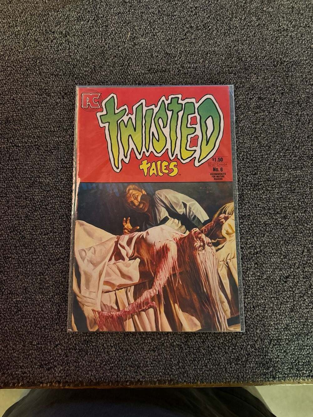 Pacific Comics Twisted Tales Number 6 Comic Book